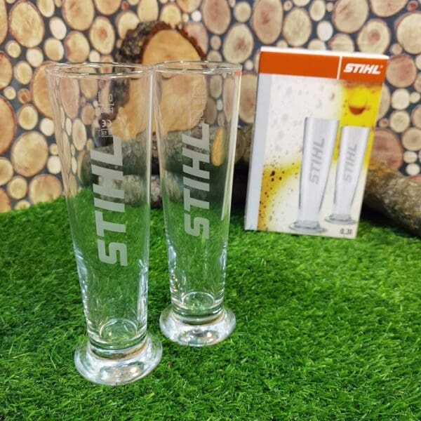 STIHL set s dvije čaše za pivo
