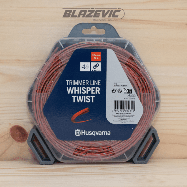 Nit Husqvarna 2,4mm x 77m Whisper Twist