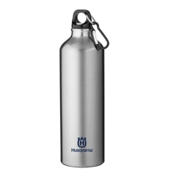 Aluminijska boca za vodu Husqvarna - krom
