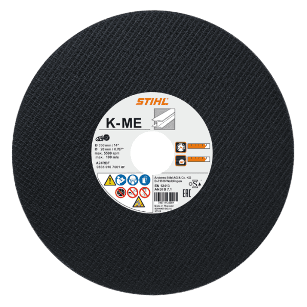 STIHL brusna ploča K-ME 350mm za TS 440