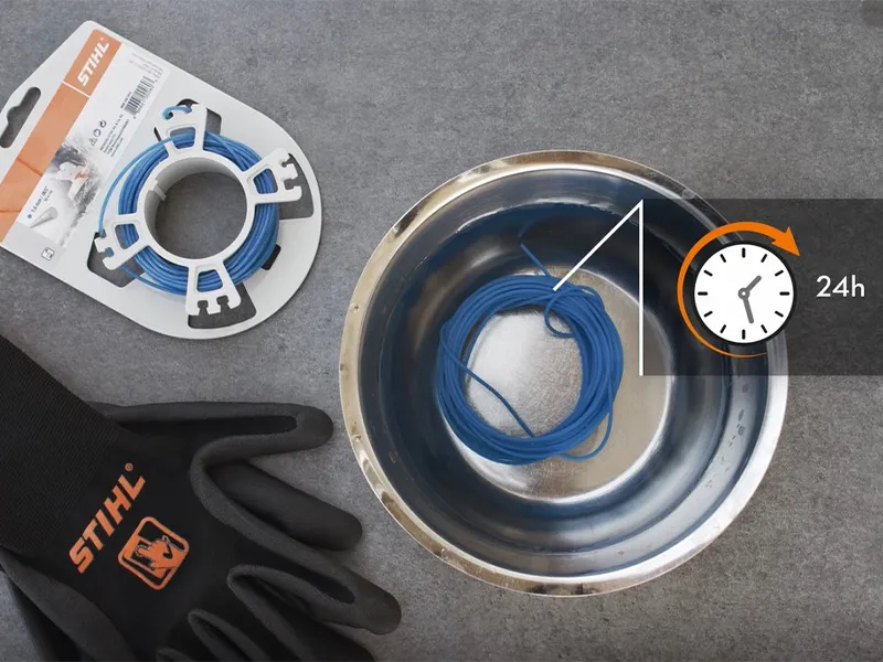 trimmer-line-soak-in-water